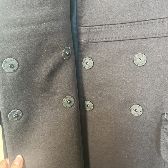 Wool/Cashmere Dark Brown Pringle of Scotland Coat - Picture 6 of 10